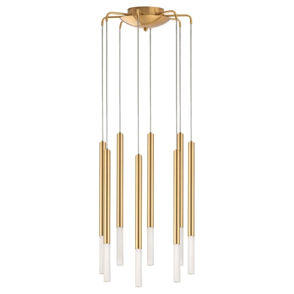 L8T747143 Люстра TUBO LED 40W 2240LM 360G ЗОЛОТО 4000K