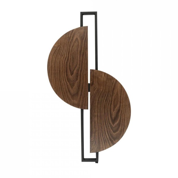 Настенный светильник Nowodvorski Sunrise Led Dark Wood/Black 7652