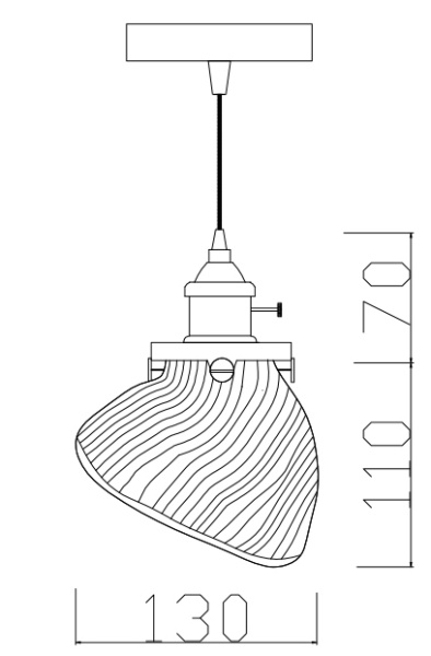 Подвесной светильник Imperium Loft Loft Sea Shell 123662-22