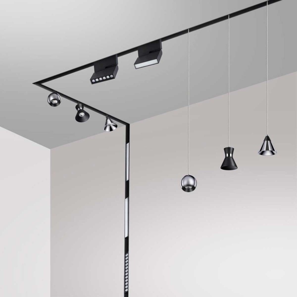 Трековый низковольтный светодиодный светильник Novotech Shino Flum 358426