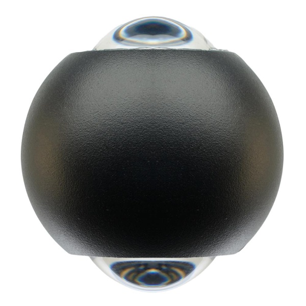 Светодиодный светильник стационарный Feron AL51 2*1W 3000K черный 51131