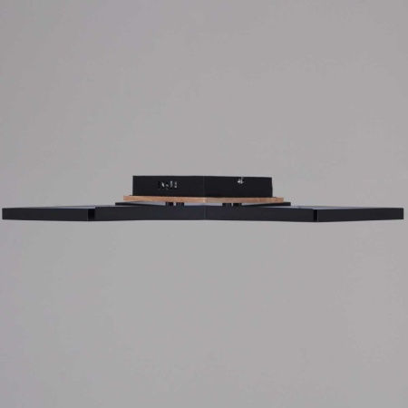 Потолочный светильник Reluce 78560-0.3-04 BK+WOOD