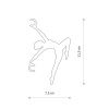 Держатель провода Nowodvorski Ballerina Black 11798