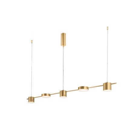 Подвесной светодиодный светильник Crystal Lux Tristan SP5 L1200 Gold