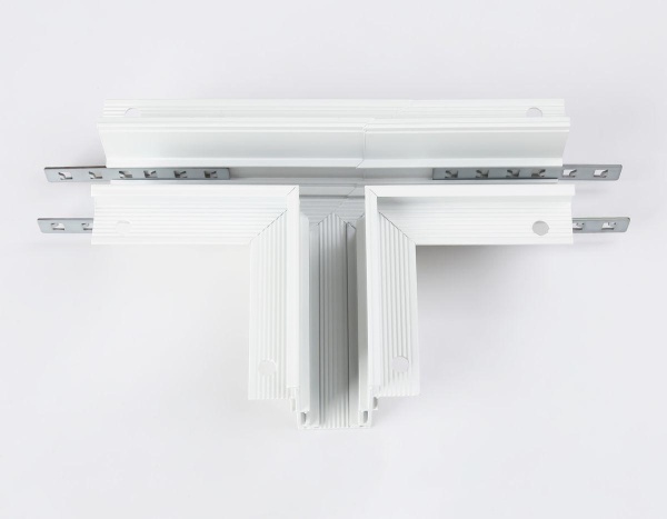 Коннектор T-образный для встраиваемого шинопровода Ambrella light Track System Magnetic GL3355