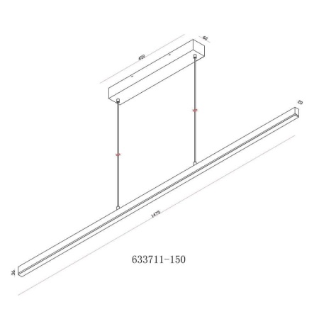Подвесной светодиодный светильник Lucide Sigma 23460/33/31