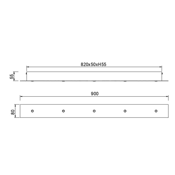Потолочное основание Mantra Modular Light Florones 9384