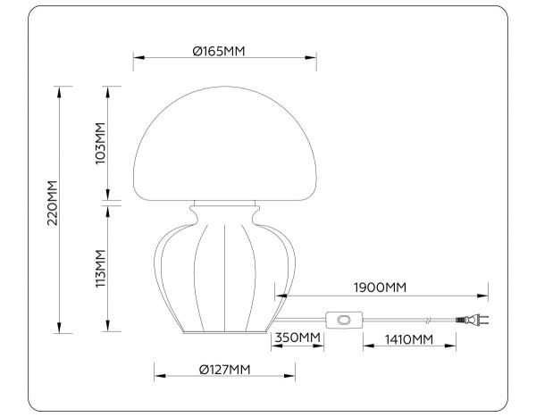 Настольная лампа Ambrella Light HIGH LIGHT LH53248