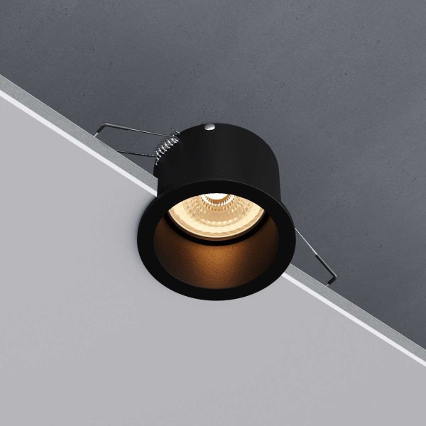 Встраиваемый светильник Elektrostandard Moll 25002/01 GU10 черный a064242