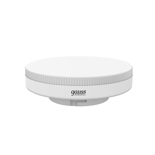 Лампа Gauss Elementary GX53 12W 860lm 4100K 5 шт/уп LED 1/20 84822V