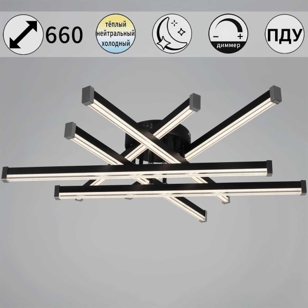 Светильник потолочный Reluce 63090-0.3-06 BK