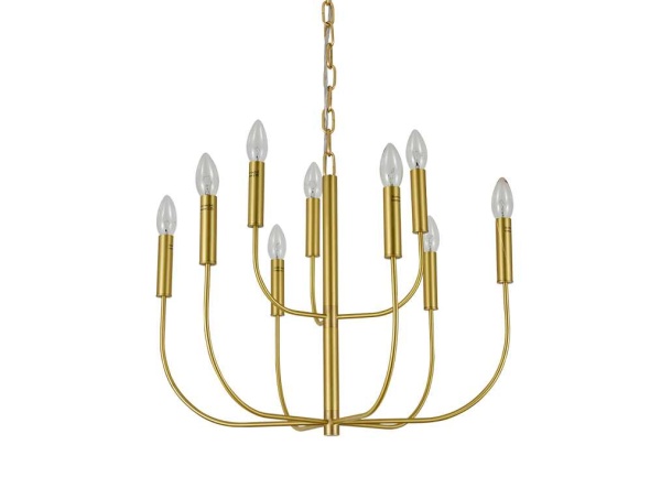 Люстра NEWPORT 34909/C brass