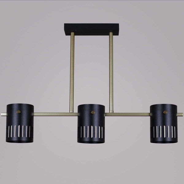 Люстра Reluce 06675-0.3-03 GD+BK GX53