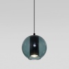 Подвесной светодиодный светильник Eurosvet Cobble 50258/1 LED бирюзовый