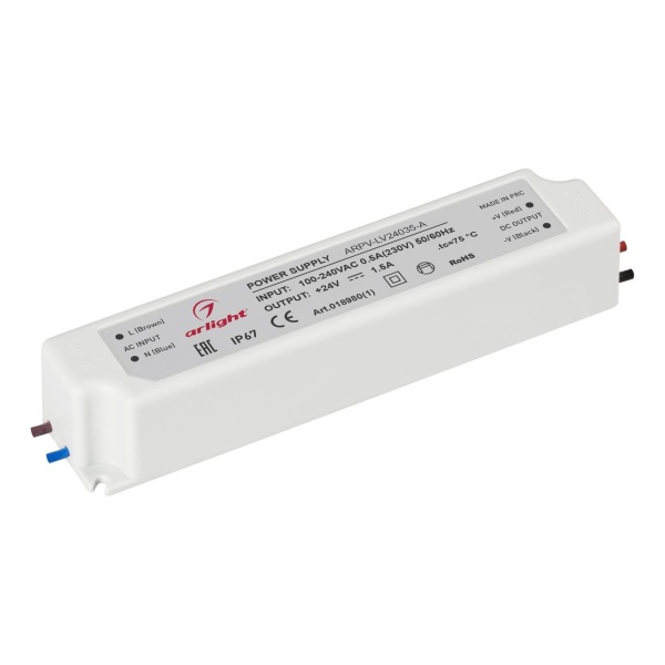 Блок питания Arlight ARPV-LV24035-A 24V 35W IP67 1,5A 018980(1)