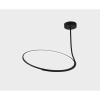 Подвесной светодиодный светильник Italline IT013-6025 black 3000K