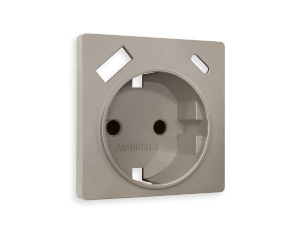 Лицевая панель розетки AMBRELLA VOLT AP3700