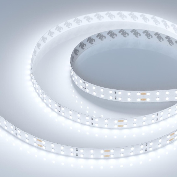 Светодиодная лента Arlight 20W/m 196LED/m 2835SMD холодный белый 5M 019089(2)