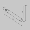 Аксессуар Maytoni Technical CA011-L300-100W-B