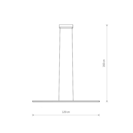 Подвесной светодиодный светильник Nowodvorski Bar Led S 10363