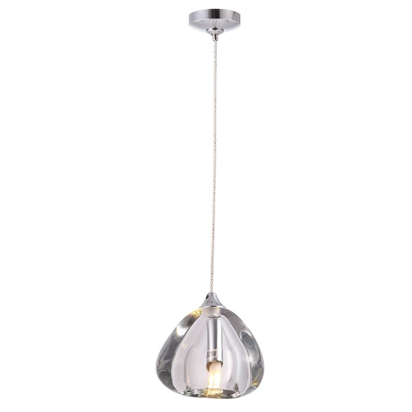 Подвесной светильник Crystal Lux VERANO SP1 TRANSPARENT