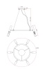 Подвесная люстра Freya Матч / Match FR6109PL-06CH