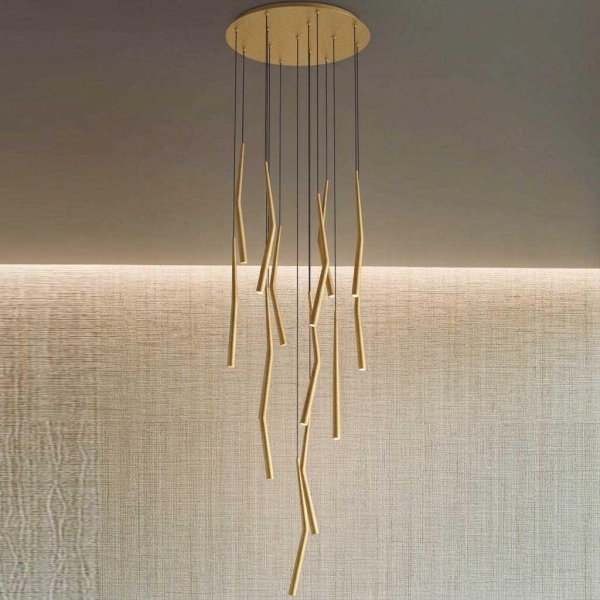 Подвесная люстра Mantra Boomerang 9372+9245 (14L)