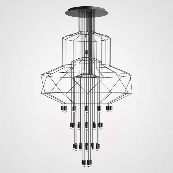 Подвесная люстра Imperium Loft Vibia Wireflow 75394-22