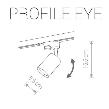 Трековый светильник Nowodvorski Profile Eye 9321
