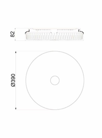 Потолочный светильник Mantra Frozen 9183