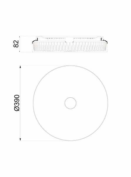 Потолочный светильник Mantra Frozen 9183