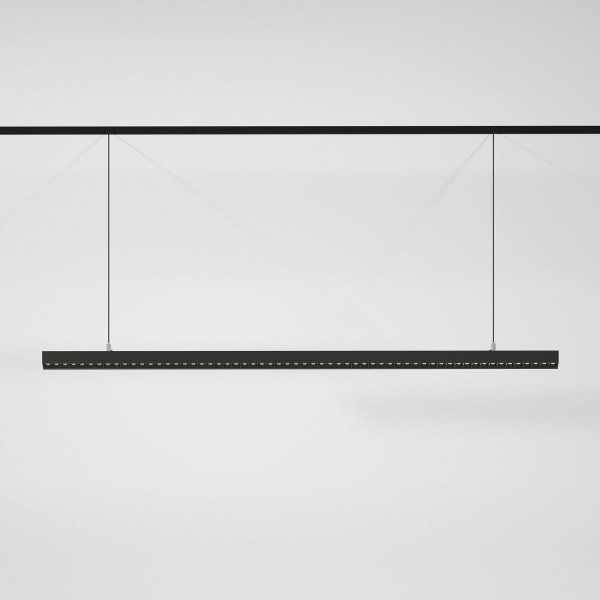 Подвесной трековый светодиодный светильник Elektrostandard Slim Magnetic Vilo 85108/01 48W 4000K черный a064806