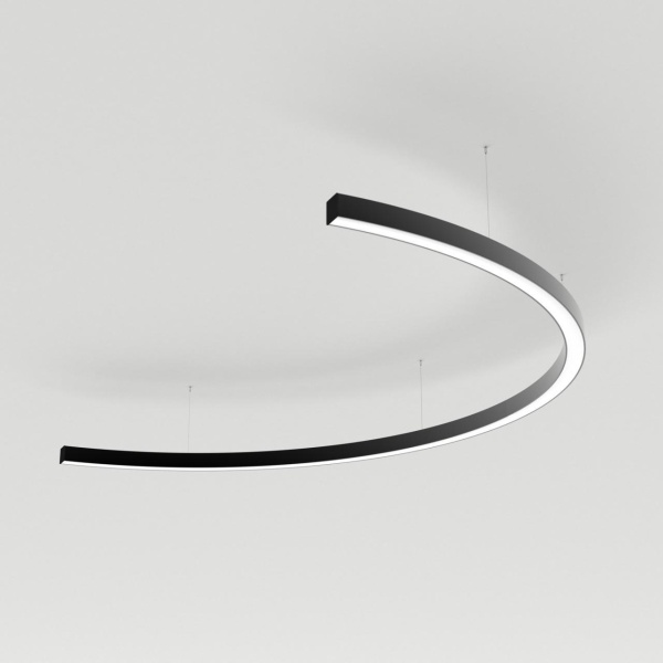 Светильник SP-LINE-HANG-ARC-C3535-D1500-53W Warm3000 (BLACK, 230V) Arlight 034044(2)