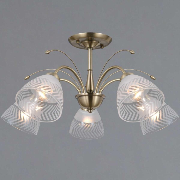 Светильник потолочный Illumico IL0594-5CSQ-25 AB AREZZO