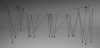 Подвесная люстра Imperium Loft Match Chandelier Vibia 144214-22