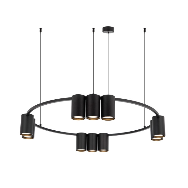 Подвесная люстра Denkirs Orbit DK4065-BK