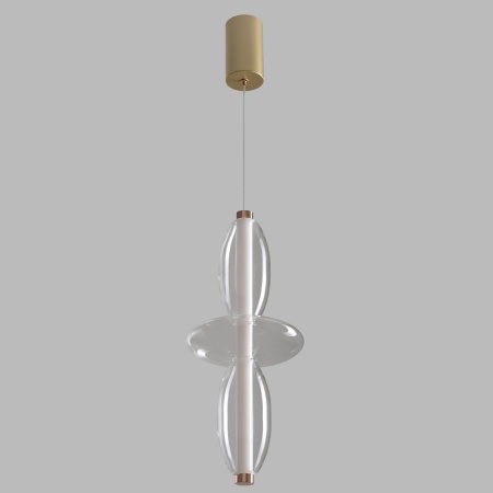 Подвесной светодиодный светильник Crystal Lux Quasar SP14W Led Transparent