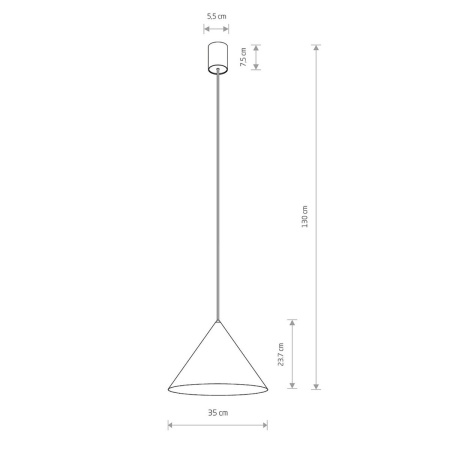 Подвесной светильник Nowodvorski Zenith M Sage Green 11485