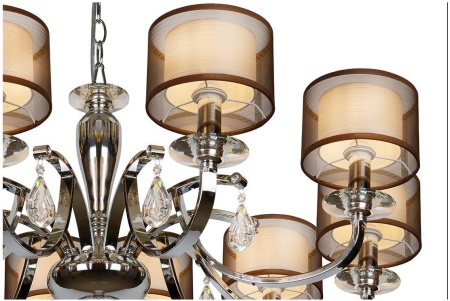 Подвесная люстра iLamp Mario RM16001/10CR