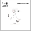 Подвесная люстра Evoluce Gessi SLE1139-103-06
