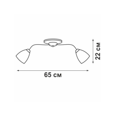 Потолочная люстра Vitaluce V1473/5PL