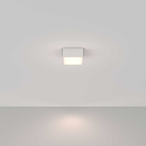Потолочный светодиодный светильник Maytoni Technical Zon C032CL-12W4K-SQ-W