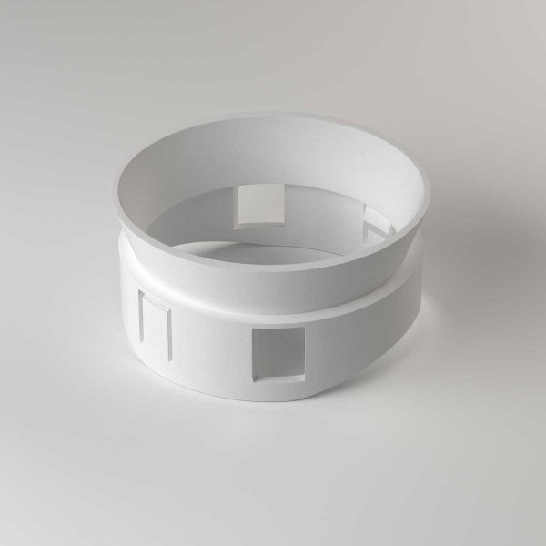 Насадка торцевая на светильник Rullo dia 60 mm Lightstar Rullo 202406