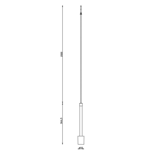 Подвесной модульный светильник без основания Mantra Fugaz 9331