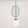 Подвесной светильник Imperium Loft Leaf B Green 312173-26