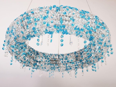 Подвесная люстра Abrasax L.8301/8 Blue