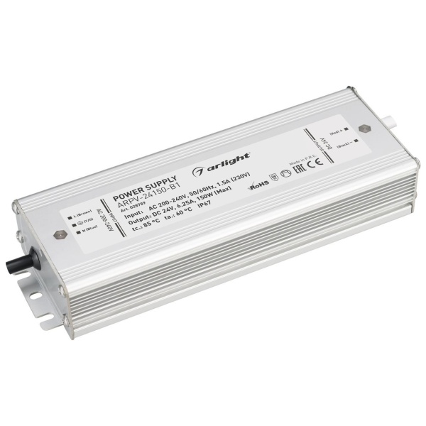 Блок питания Arlight ARPV-24150-B1 24V 150W IP66 6,3A 028789