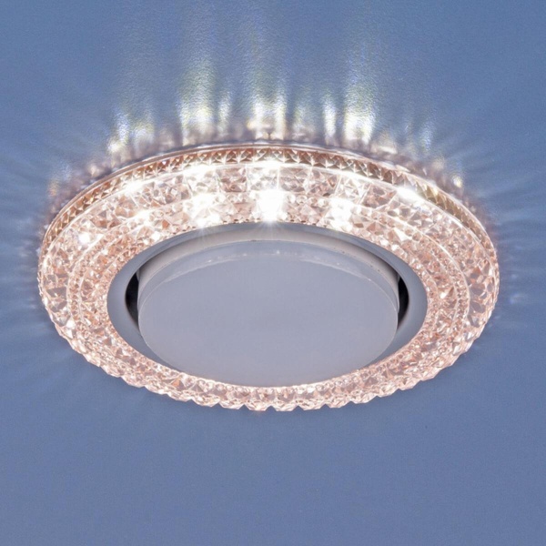 Встраиваемый светильник Elektrostandard 3030 GX53 PK розовый a035178