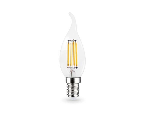 Лампа светодиодная Свеча на ветру CF35 11W 4000K Ambrella light Bulding 351124