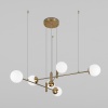 Подвесная люстра Eurosvet Planet 70146/6 латунь Smart